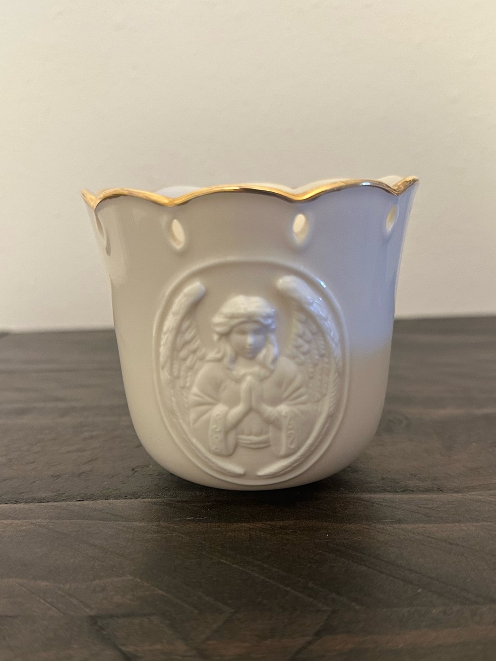 Lenox Angelic Visions - Praying Angel Votive Candle Holder